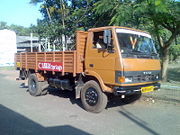 Tata 1109 low deck open load area truck
