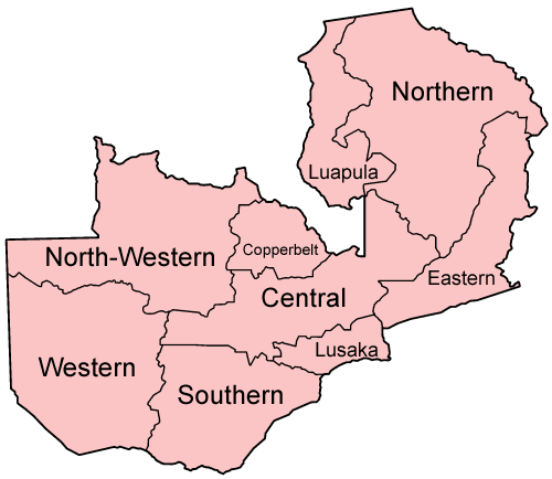 Image:Zambia provinces named.png