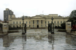 Casa de Nari&ntilde;o, the presidential palace in Bogot&aacute; houses the President of Colombia and maximum representative of the Executive Branch of Colombia.