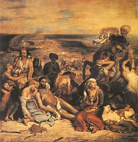 Eug&egrave;ne Delacroix's Massacre of Chios