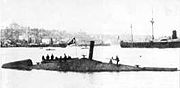 Nordenfelt-designed Ottoman submarine Abd&uuml;lhamid (1886) was the first submarine in the world to fire a torpedo while submerged. It and its sister ship, Abd&uuml;lmecid (1887), were built in pieces by Des Vignes (Chertsey) and Vickers (Sheffield) in England, and were assembled at the Taşkızak Naval Shipyard in Istanbul, Turkey.