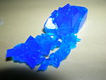 Crystal of copper(II)sulfate4&nbsp;&middot;&nbsp;5H2O