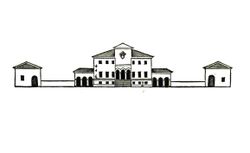 "True Palladianism" in Villa Godi by Palladio from the Quattro Libri dell'Architettura. The extending wings are agricultural buildings and are not part of the villa. In the 18th century they became an important part of Palladianism&mdash;see photograph of Woburn Abbey below.