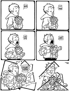 Little Sammy Sneeze (1904&ndash;06) by Winsor McCay