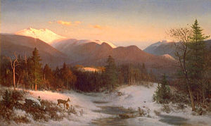 Thomas Hill (1829&ndash;1908)Mount Lafayette in Winter 1870