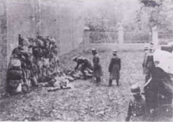 Execution of Poles by Einsatzkommando &mdash; Leszno, October 1939
