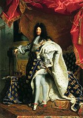King Louis XIV (1638&ndash;1715), by Hyacinthe Rigaud, (1701).