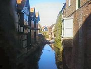 The Great Stour River in the city centre