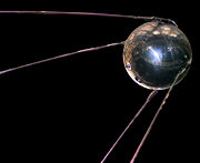 Sputnik 1 was the size of a large beach ball, weighed more than 80 kg and orbited the Earth for more than two months.