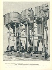 1890s-vintage triple-expansion marine engine that powered the SS&nbsp;Christopher Columbus