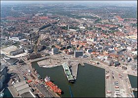&Aring;rhus inner city in 1998.