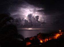 Thunderstorm, Garajau, Madeira