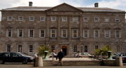 Leinster House18th century ducal palace now the seat of parliament that houses both the D&aacute;il & Seanad.