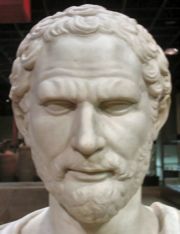 Bust of Demosthenes, R&ouml;misch-Germanisches Museum, K&ouml;ln