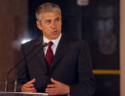 Jos&eacute; S&oacute;crates, current Prime Minister of Portugal.