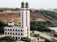 The Mosqu&eacute;e de la Divinit&eacute; in Ouakam