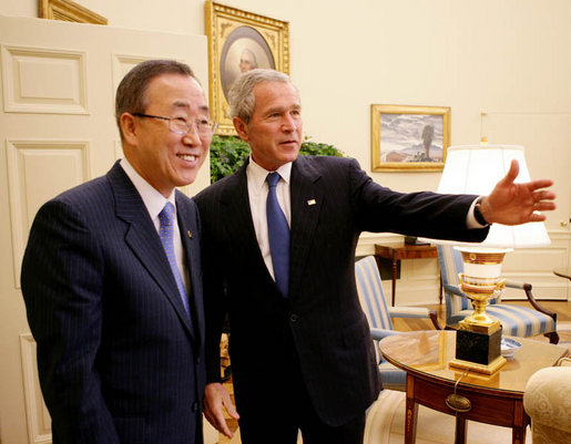 Image:Ban Ki-moon Bush.jpg