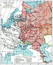Map of the Russian Empire, 1682&ndash;1762