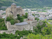 Notre Dame de Valère in the canton of Valais.