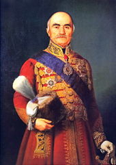 Milo&scaron; Obrenović I, leader of the Second Serbian uprising in 1815