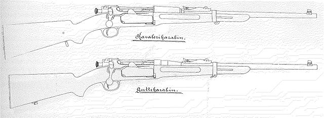 Image:Krag J&oslash;rgensen M1895 & M1906.jpg