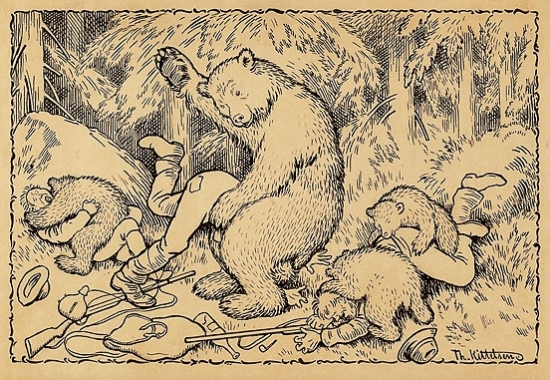 Image:Theodor Kittelsen-En uheldig bjørnejakt.jpg