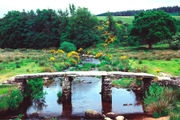 The clapper bridge at Postbridge