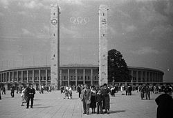 Olympic Stadium (photo by Josef Jindřich &Scaron;echtl).