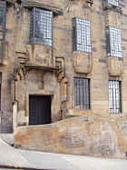 Western fa&ccedil;ade of Charles Rennie Mackintosh's Glasgow School of Art.