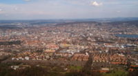 View over Z&uuml;rich from the &Uuml;etliberg