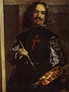 Detail of Las Meninas (Vel&aacute;zquez's self-portrait)
