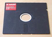 A double-density 5&frac14;-inch disk.