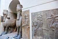 Khorsabad - Human Headed Winged Bulls and Reliefs