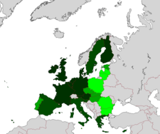 GDP (PPP) per capita 2006  &nbsp;&nbsp;&nbsp;&nbsp;&nbsp;&nbsp;>$30,000 &nbsp;&nbsp;&nbsp;&nbsp;&nbsp;&nbsp;>$25,000 &nbsp;&nbsp;&nbsp;&nbsp;&nbsp;&nbsp;>$20,000 &nbsp;&nbsp;&nbsp;&nbsp;&nbsp;&nbsp;>$15,000 &nbsp;&nbsp;&nbsp;&nbsp;&nbsp;&nbsp;>$10,000