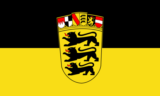 Image:Flag of Baden-W&uuml;rttemberg (state, greater arms).svg