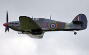 The last Hurricane ever built, of 14,533. A Mk IIc version, originally known as &lsquo;The Last of the Many&rsquo; and owned by Hawkers, this aircraft is now flown by the Battle of Britain Memorial Flight