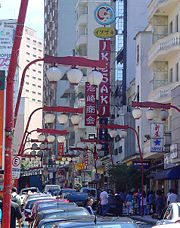 The Japanese-speaking community of S&atilde;o Paulo live mostly in Liberdade Neighbourhood.