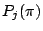$P_j(\pi)$